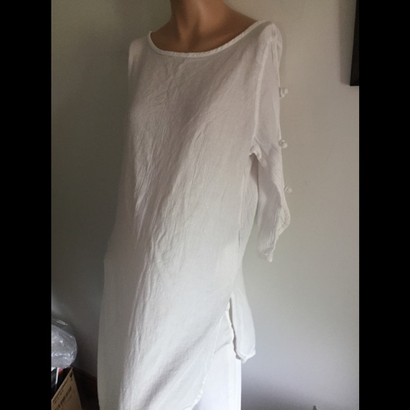 Vintage Tops - Cotton tunic top cover up
